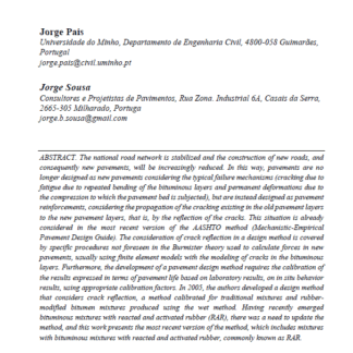 Design of Pavement Reinforcements for Crack Reflection
